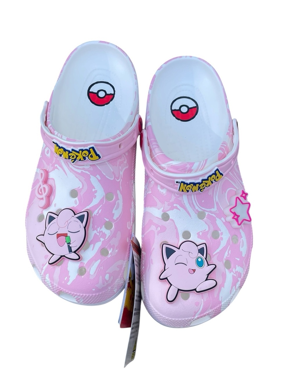 Crocs Classic Clogs, JigglyPuff, Men’s, Size‎ 11, NIB